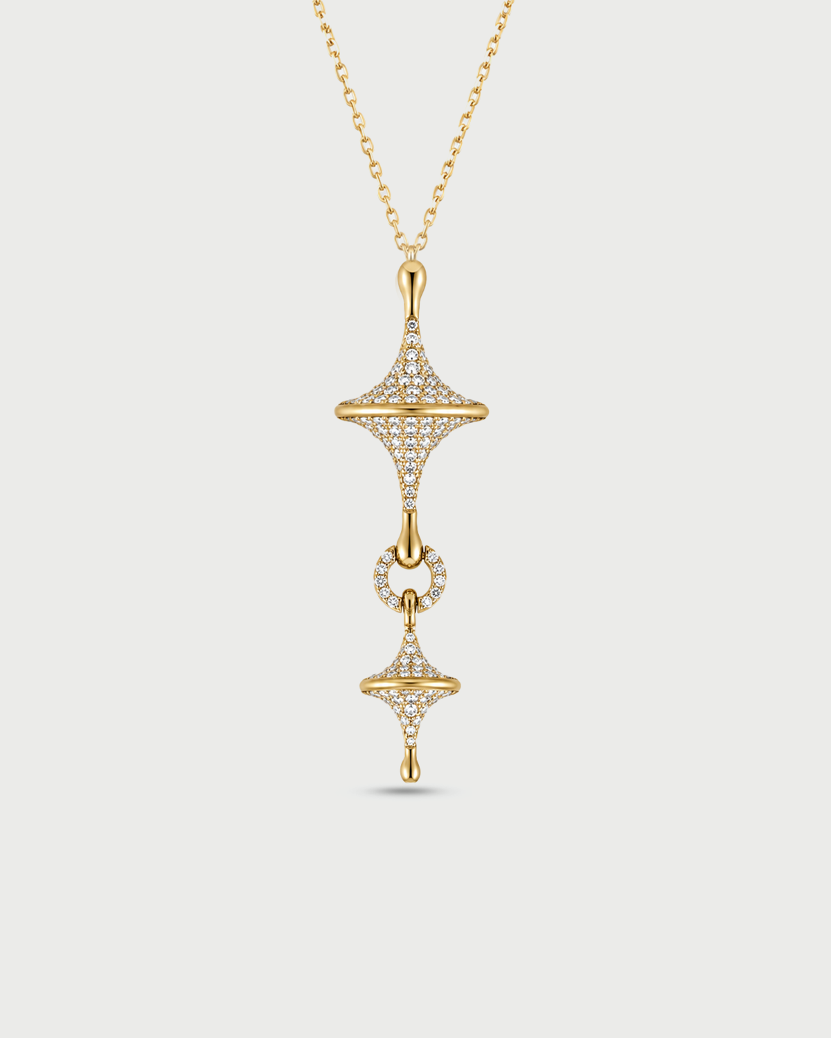 Toupie Long Diamond Necklace