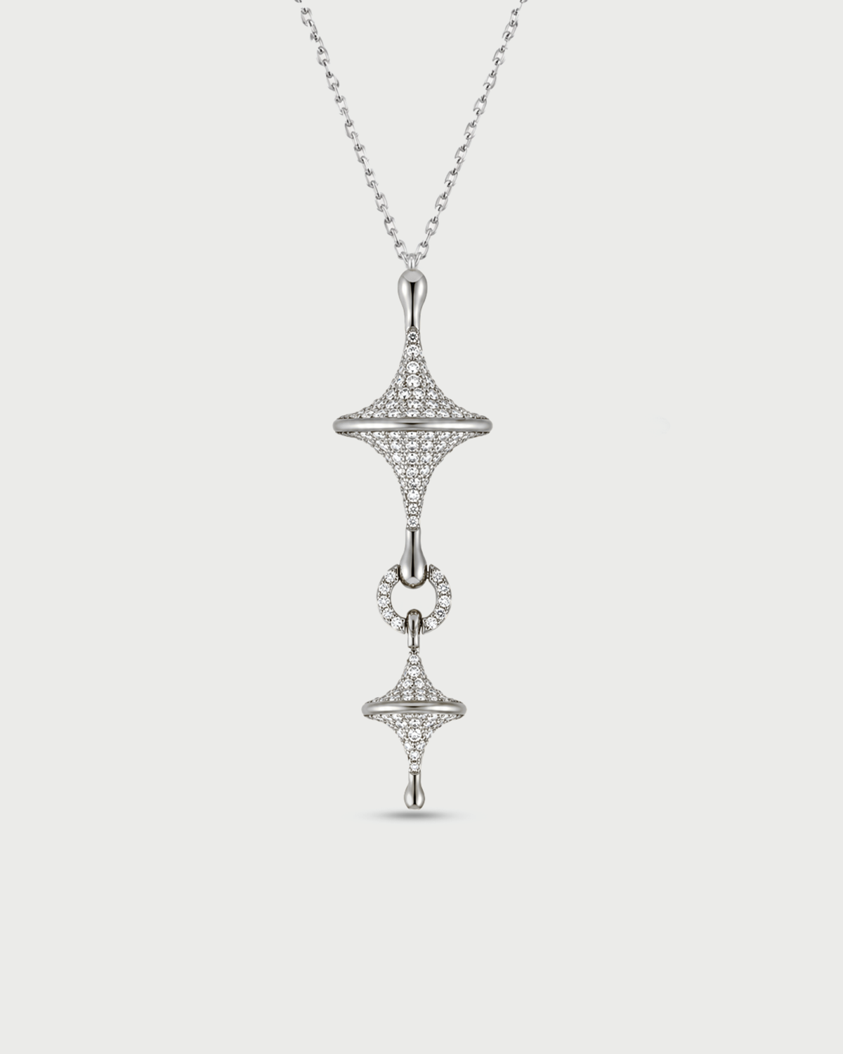 Toupie Long Diamond Necklace