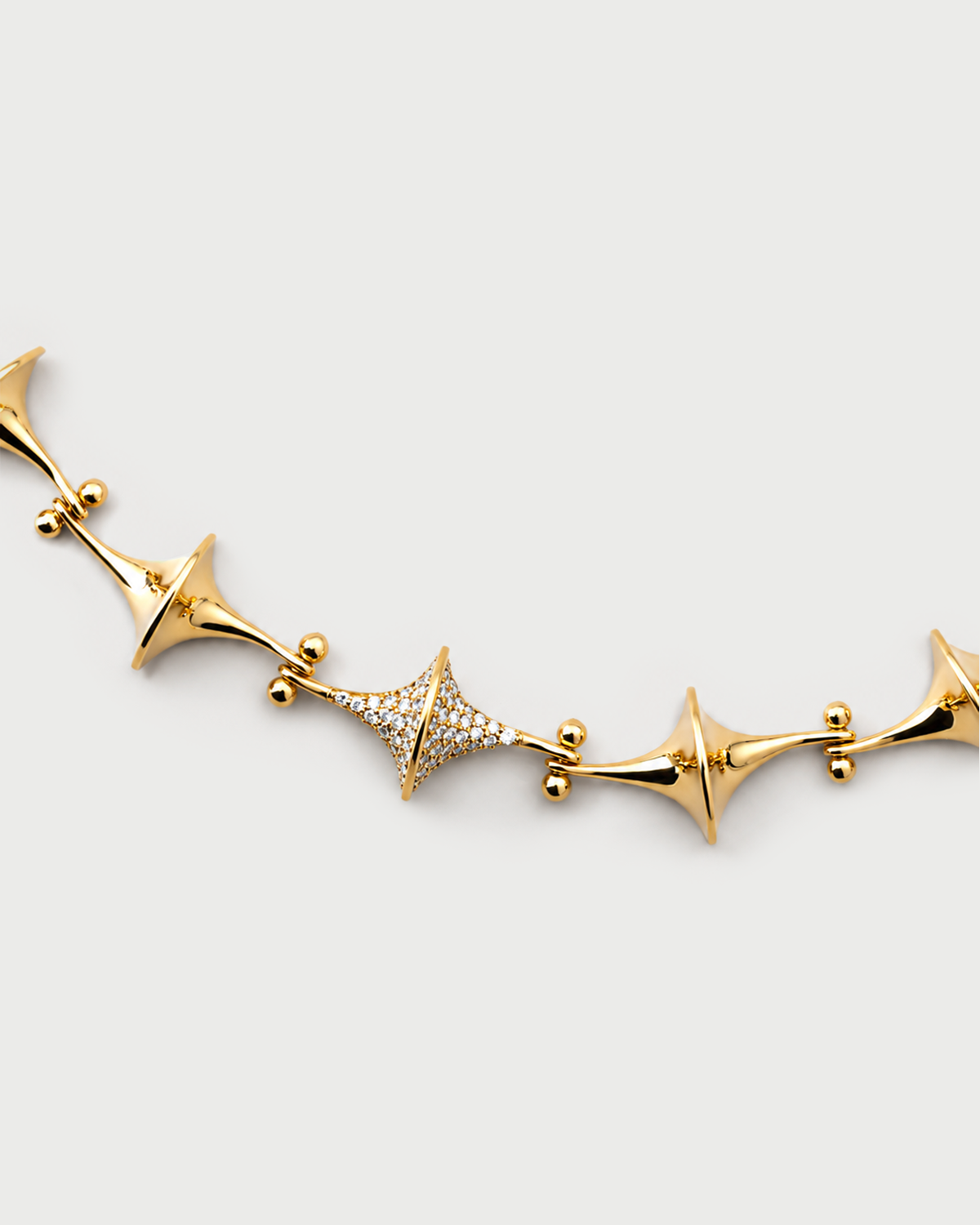 Toupie Diamond Accent Necklace