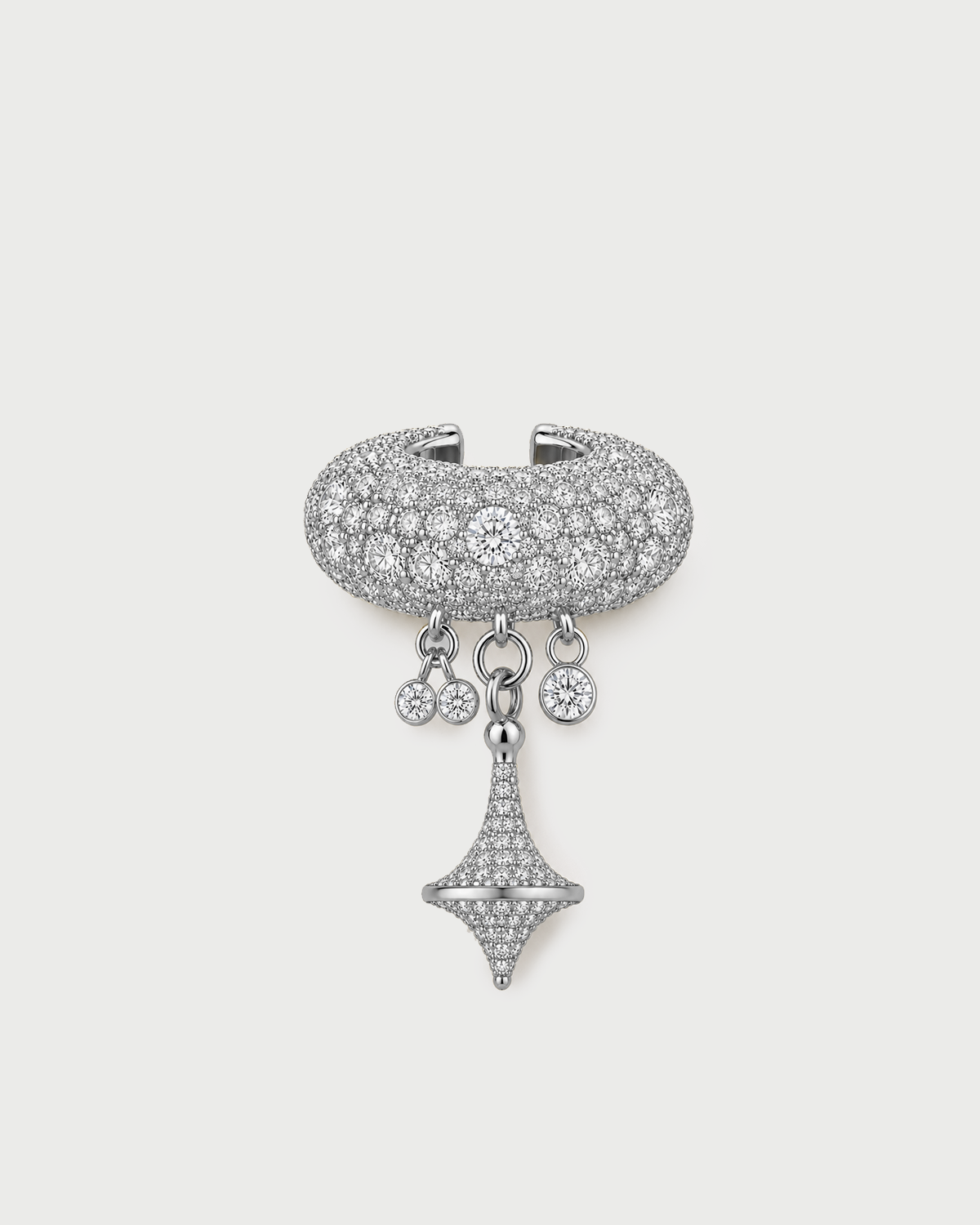 Toupie Diamond Earcuff