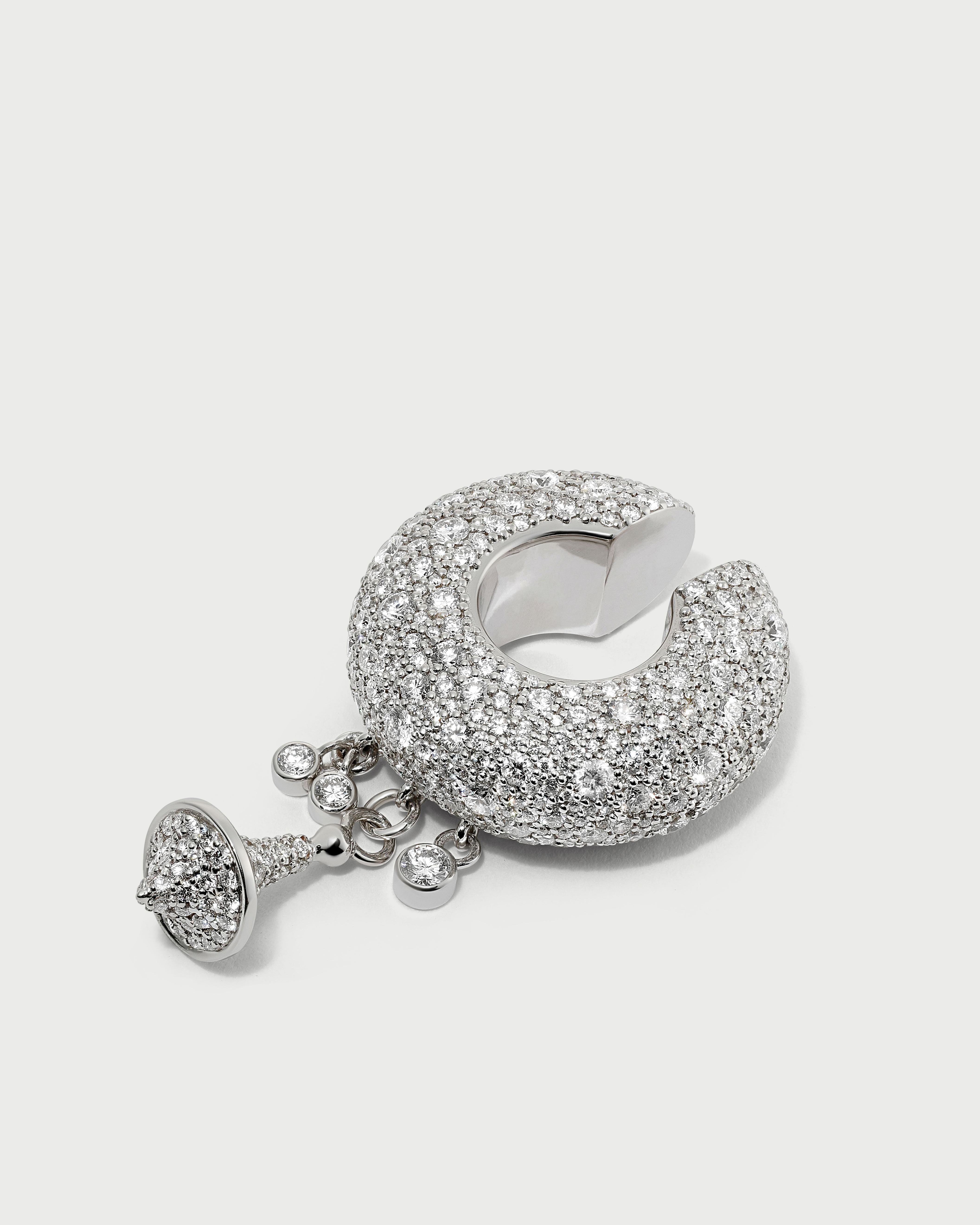 Toupie Diamond Earcuff