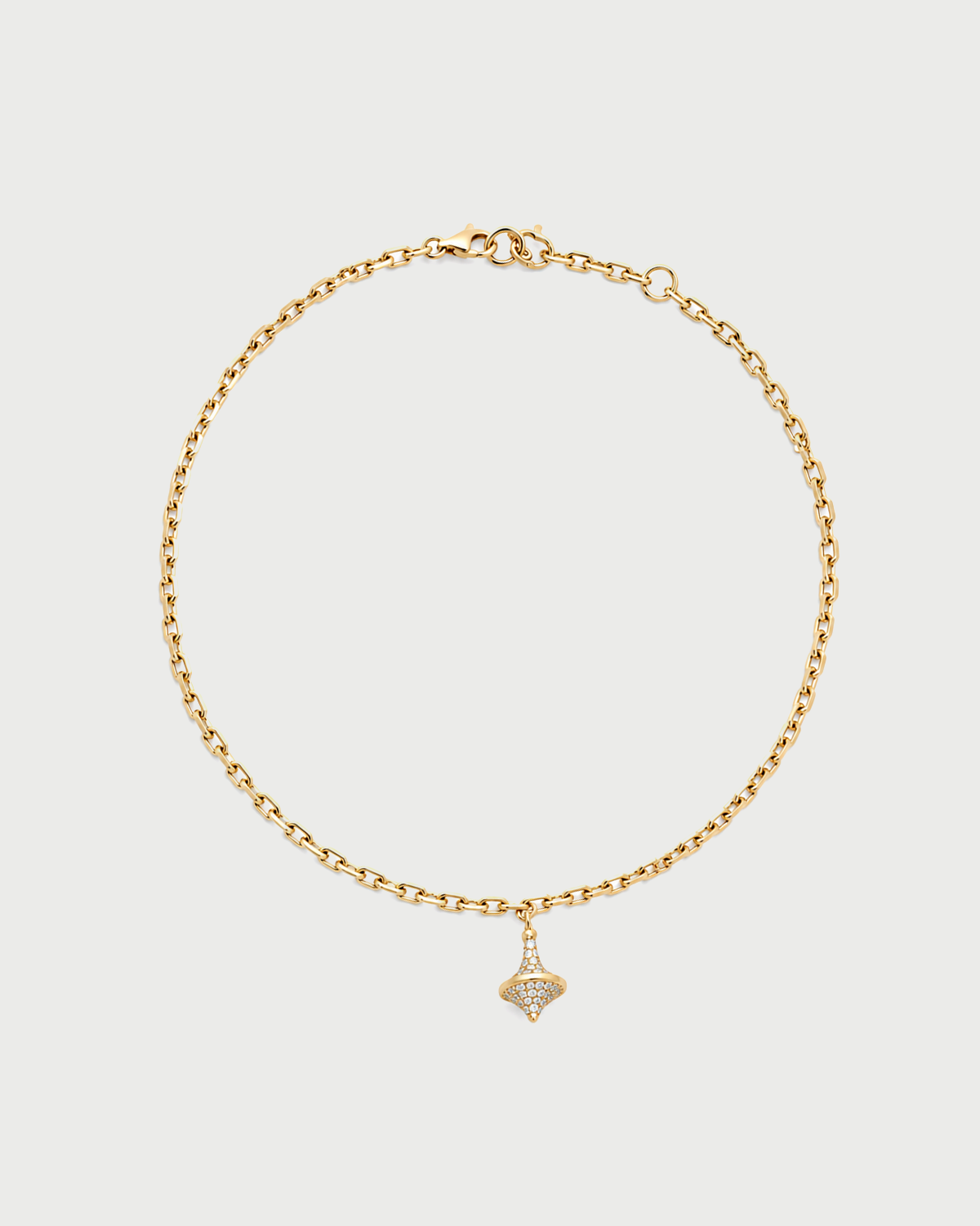 Toupie Diamond Anklet