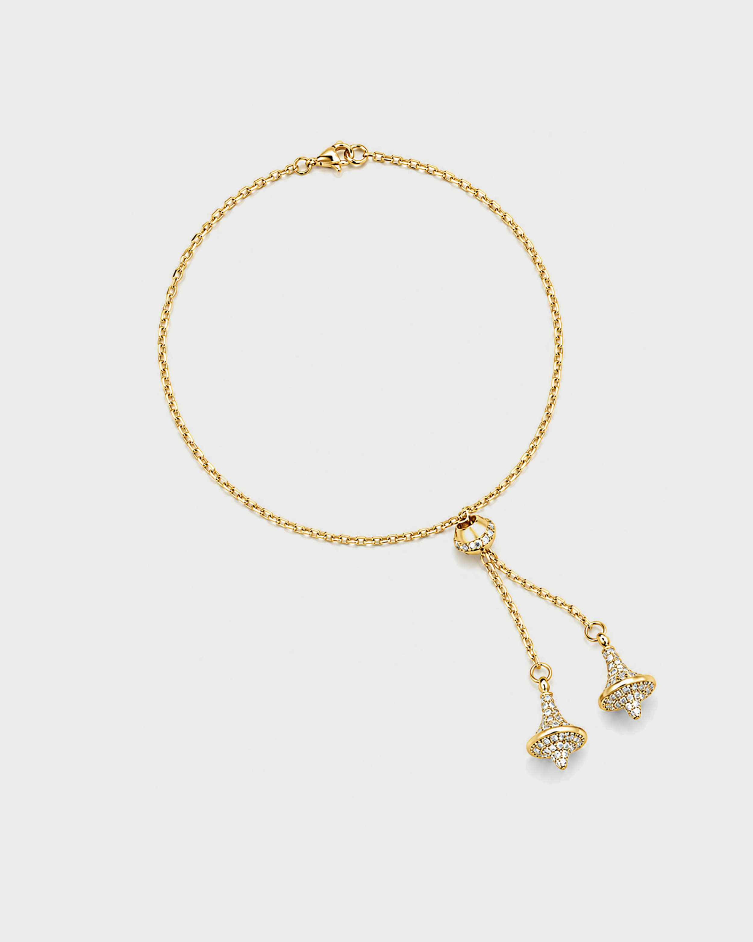Toupie Diamond Bolo Bracelet