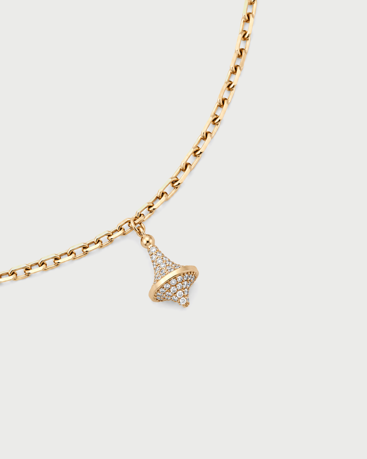 Toupie Diamond Anklet
