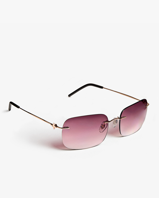 Aurora Soft Rectangle Sunglasses