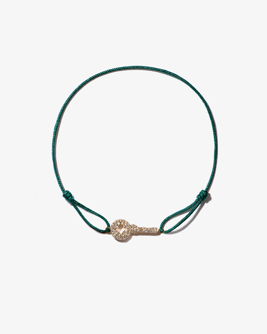 Yours Key Diamond Bracelet