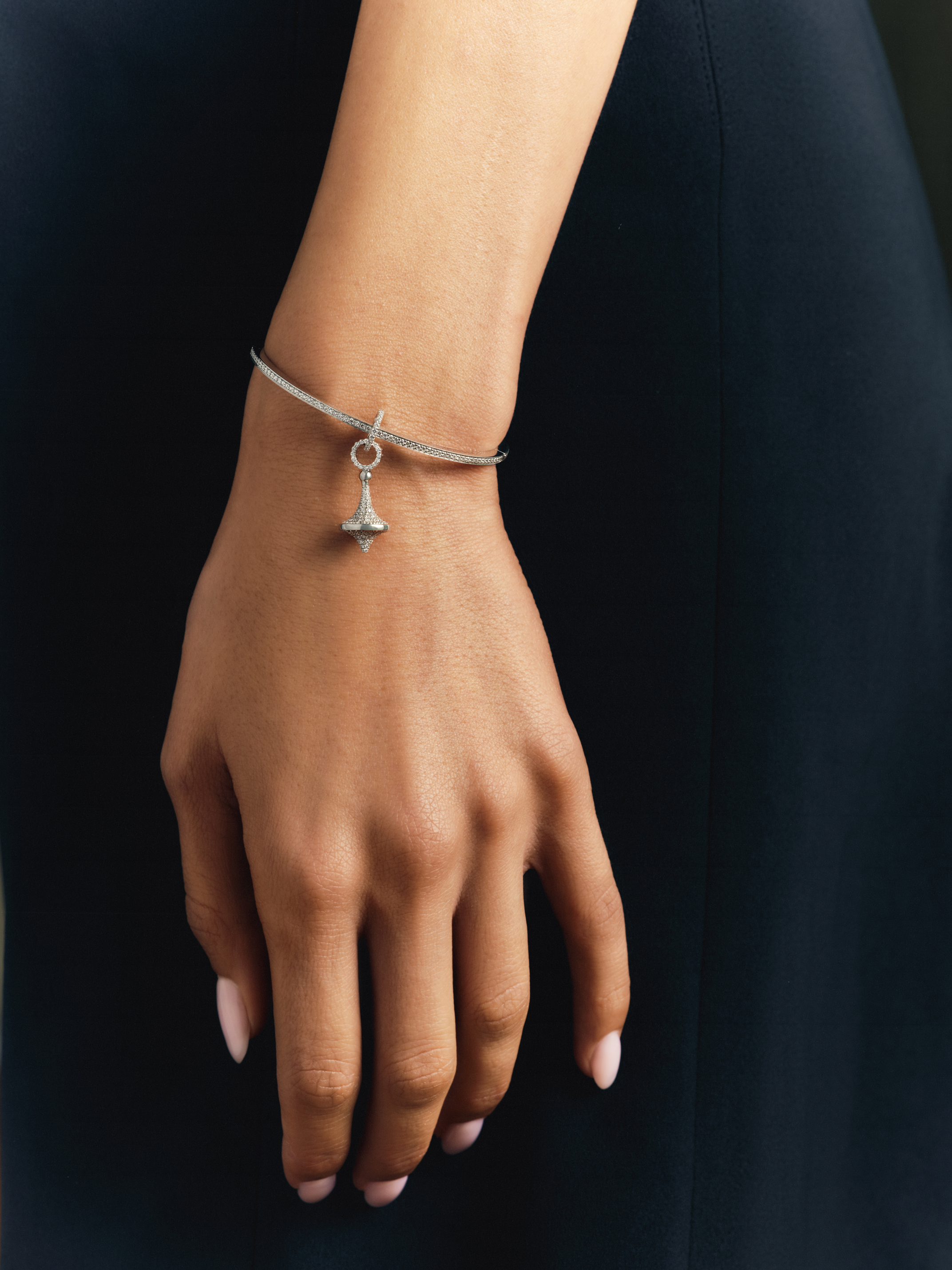 Toupie Pavé Bangle