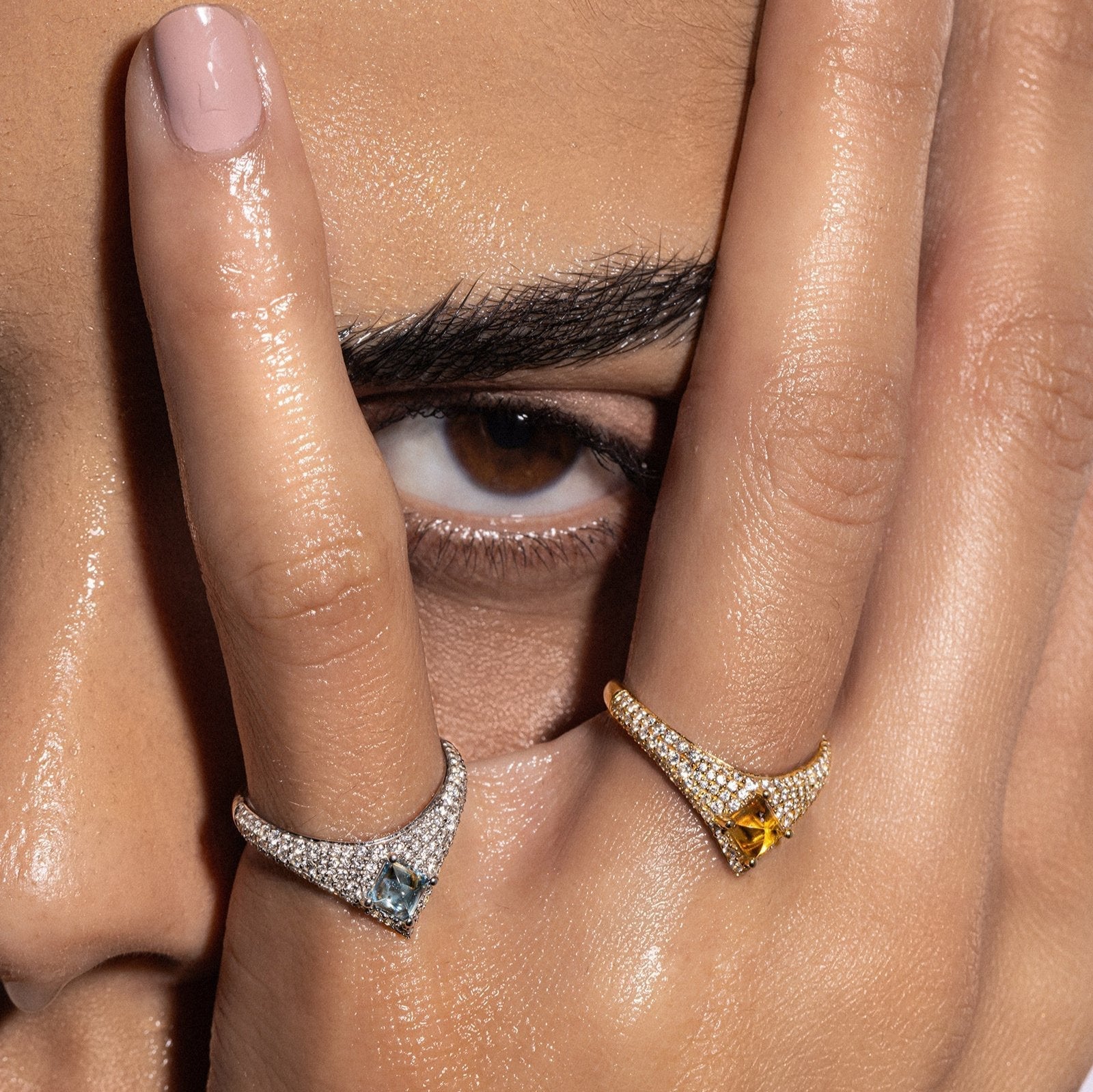 Tidal Citrine Ring