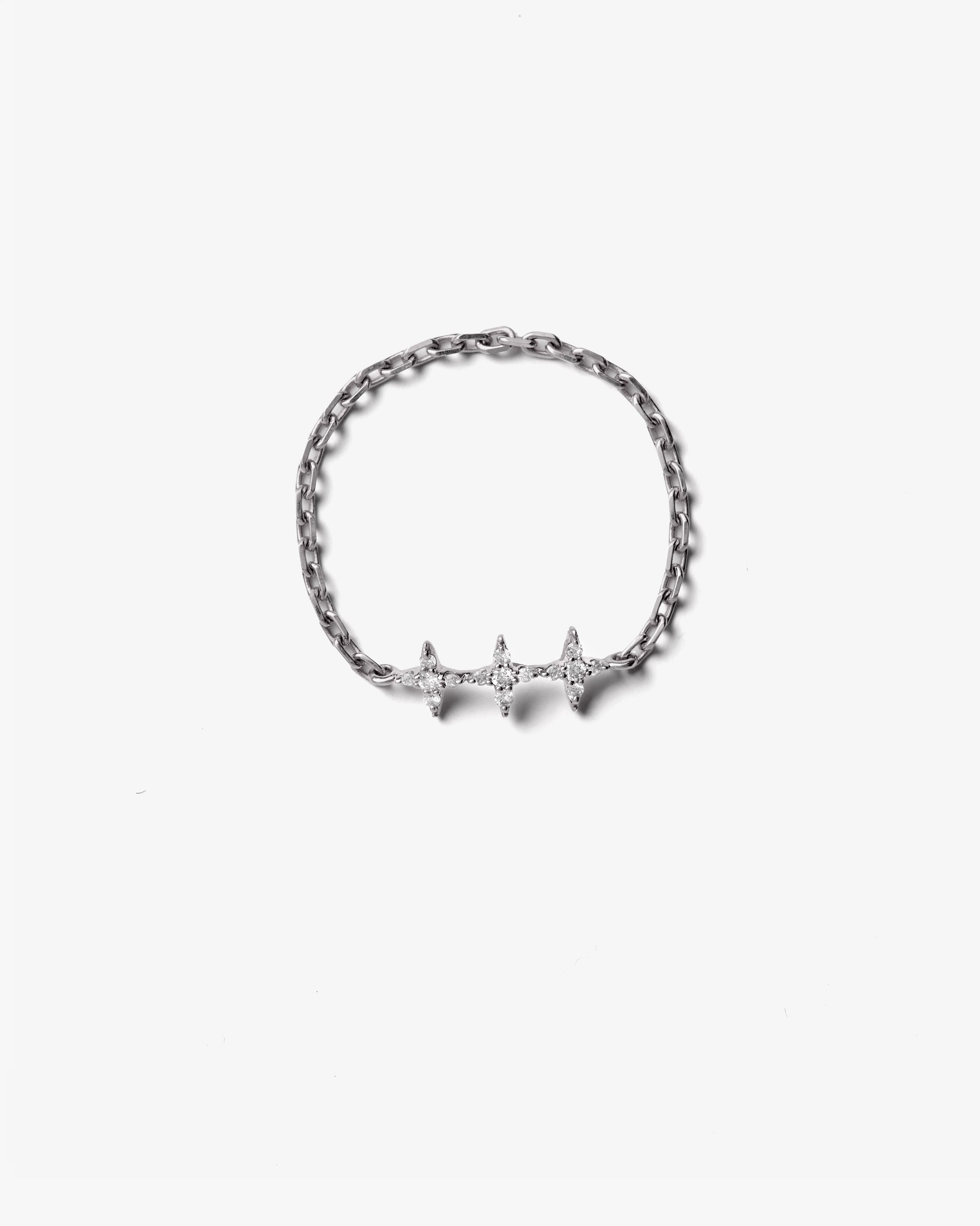 Aurora Mini Diamond Cluster Ring