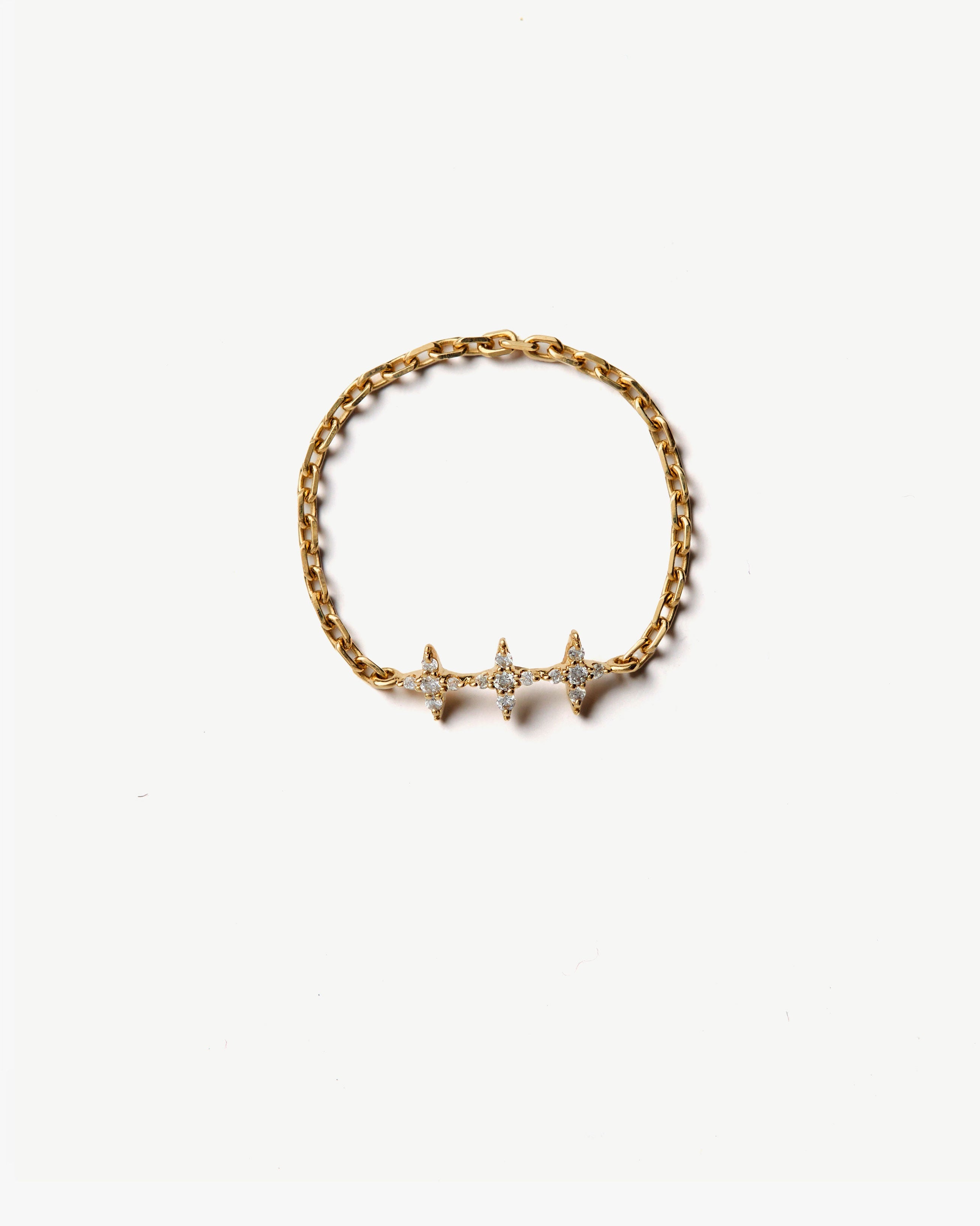 Aurora Mini Diamond Cluster Ring