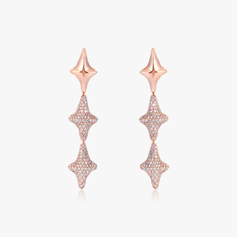 Mashoora Diamond Drop Earrings