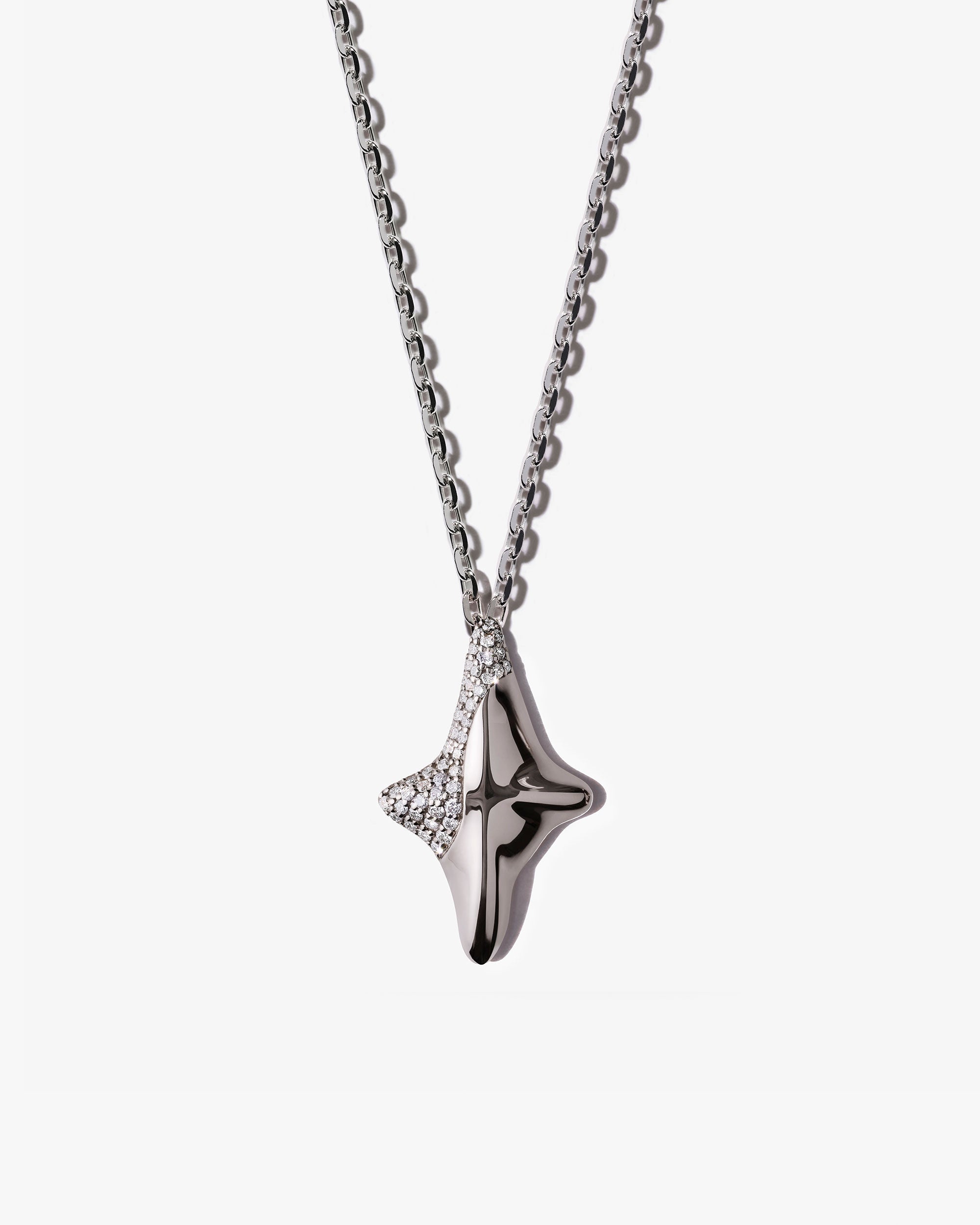 Ember Contrast Pendant Necklace