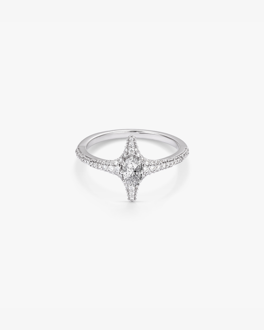 Selene White Sapphire Ring