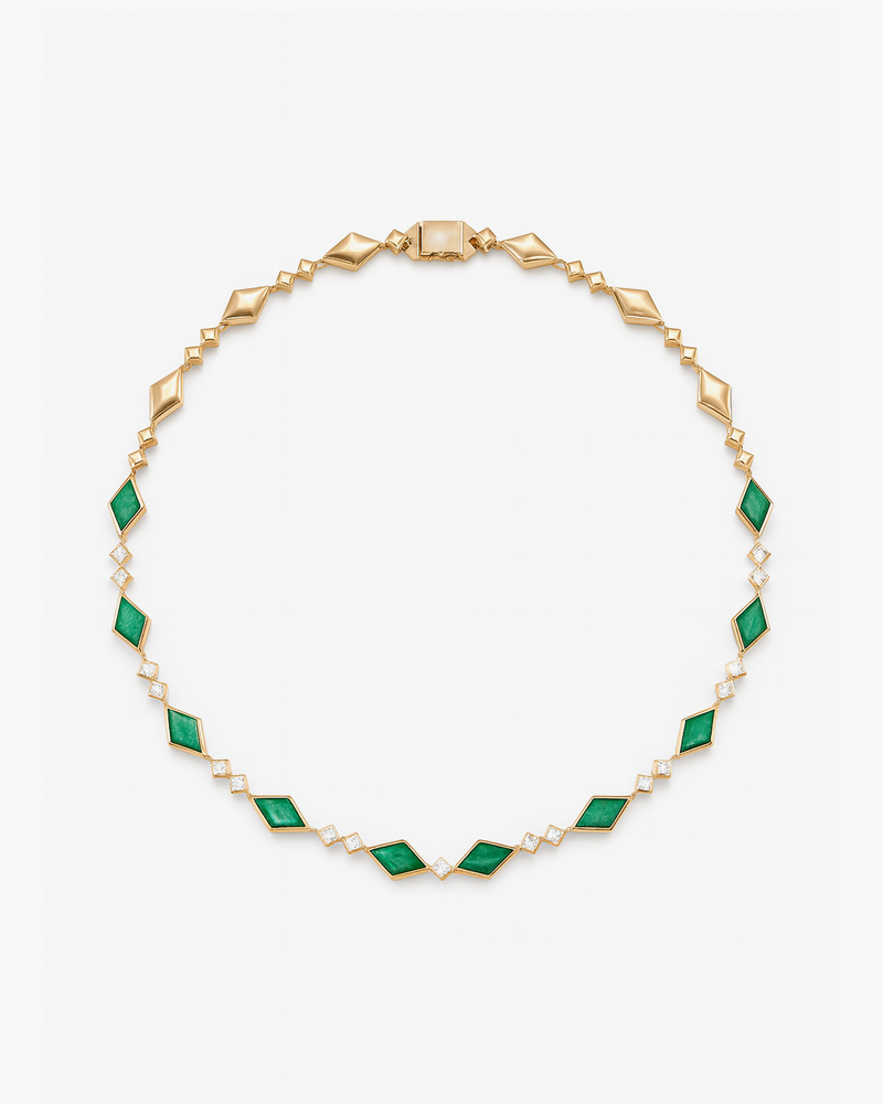 Waha tennis necklace