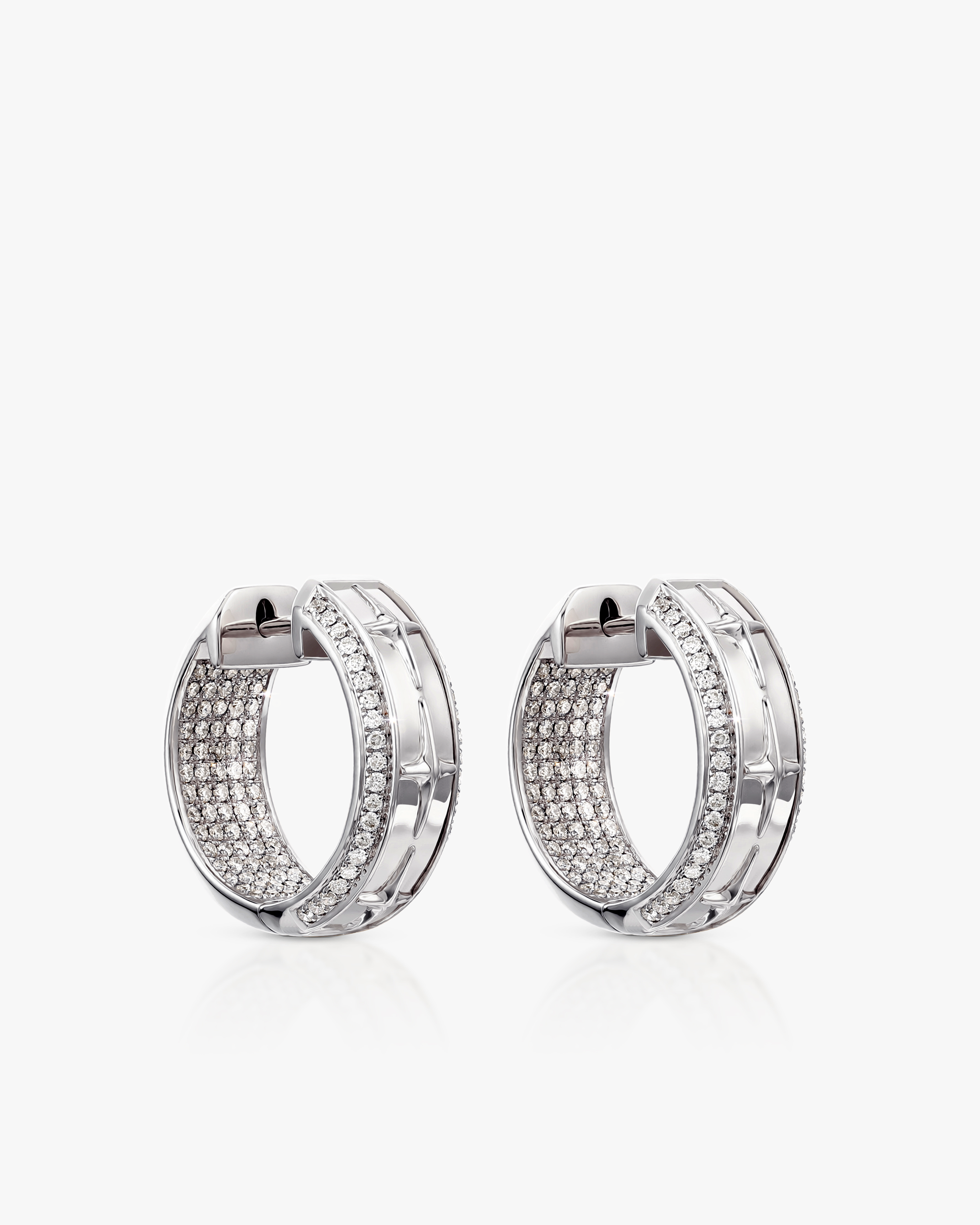 Elara Diamond Hoops