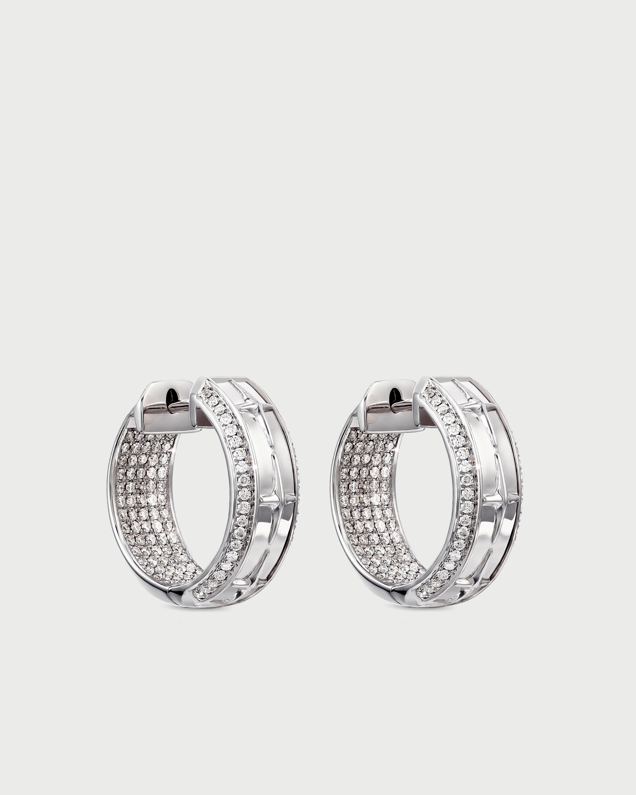 Elara Diamond Hoops