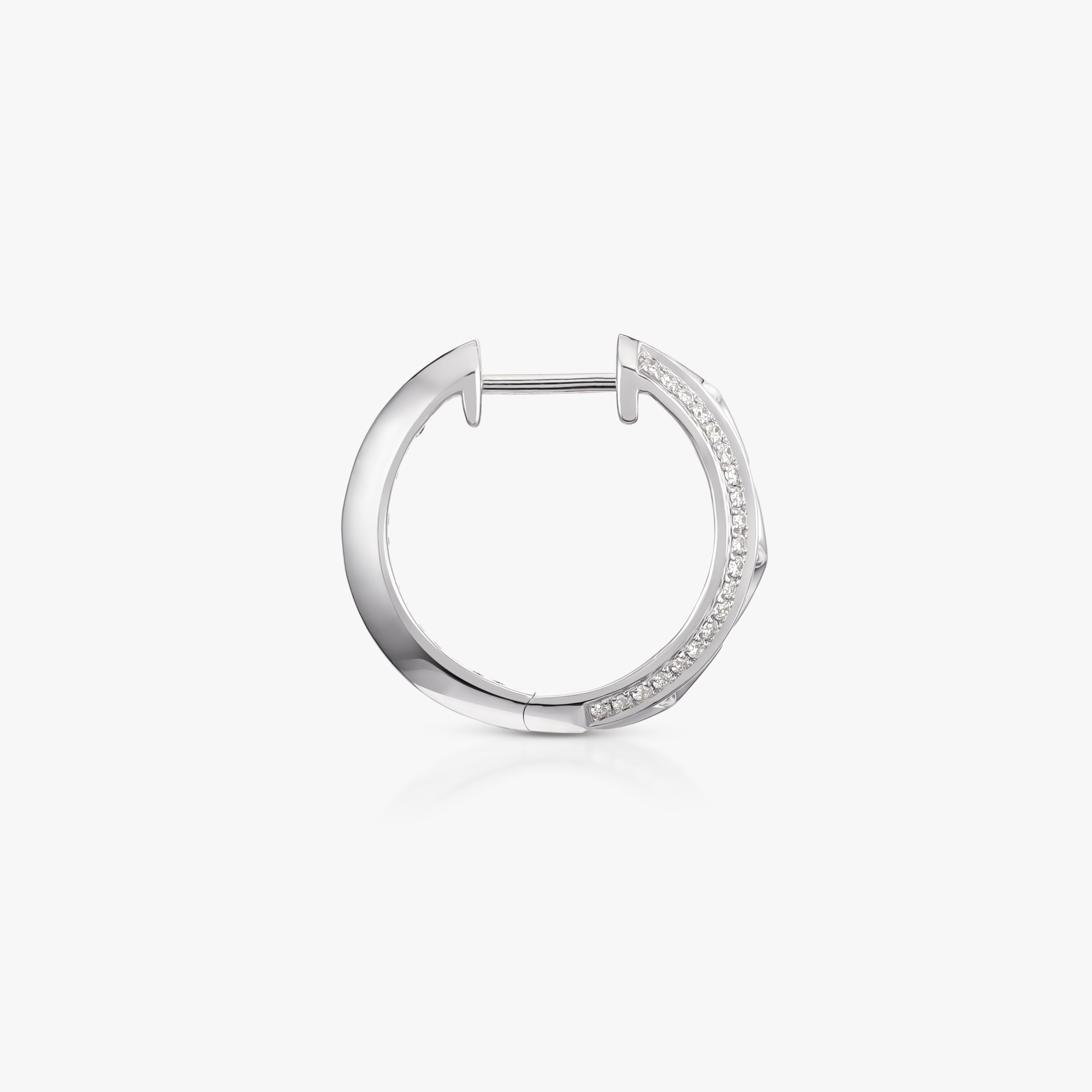 Elara Diamond Hoops