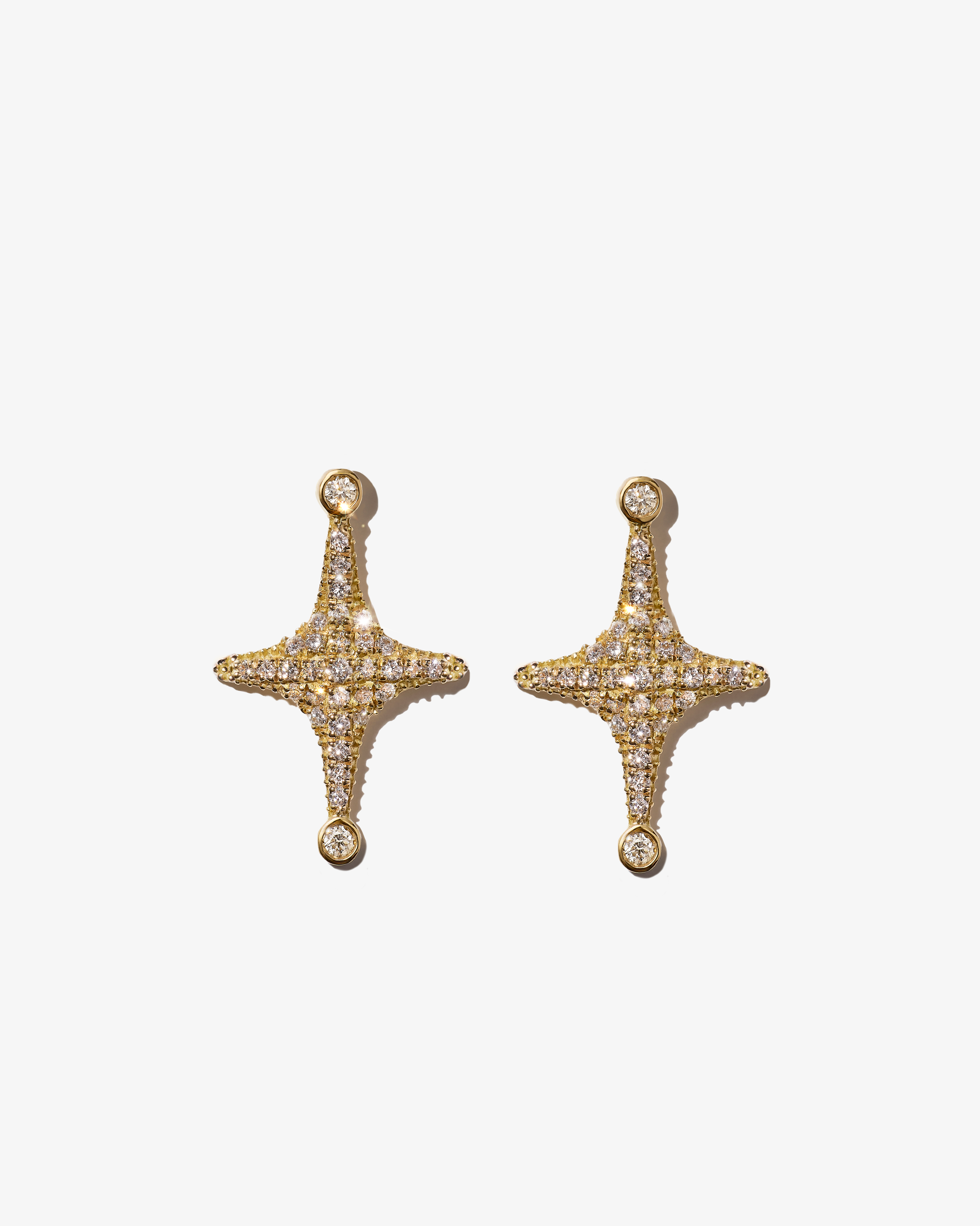 Aurora Diamond Stud Earrings