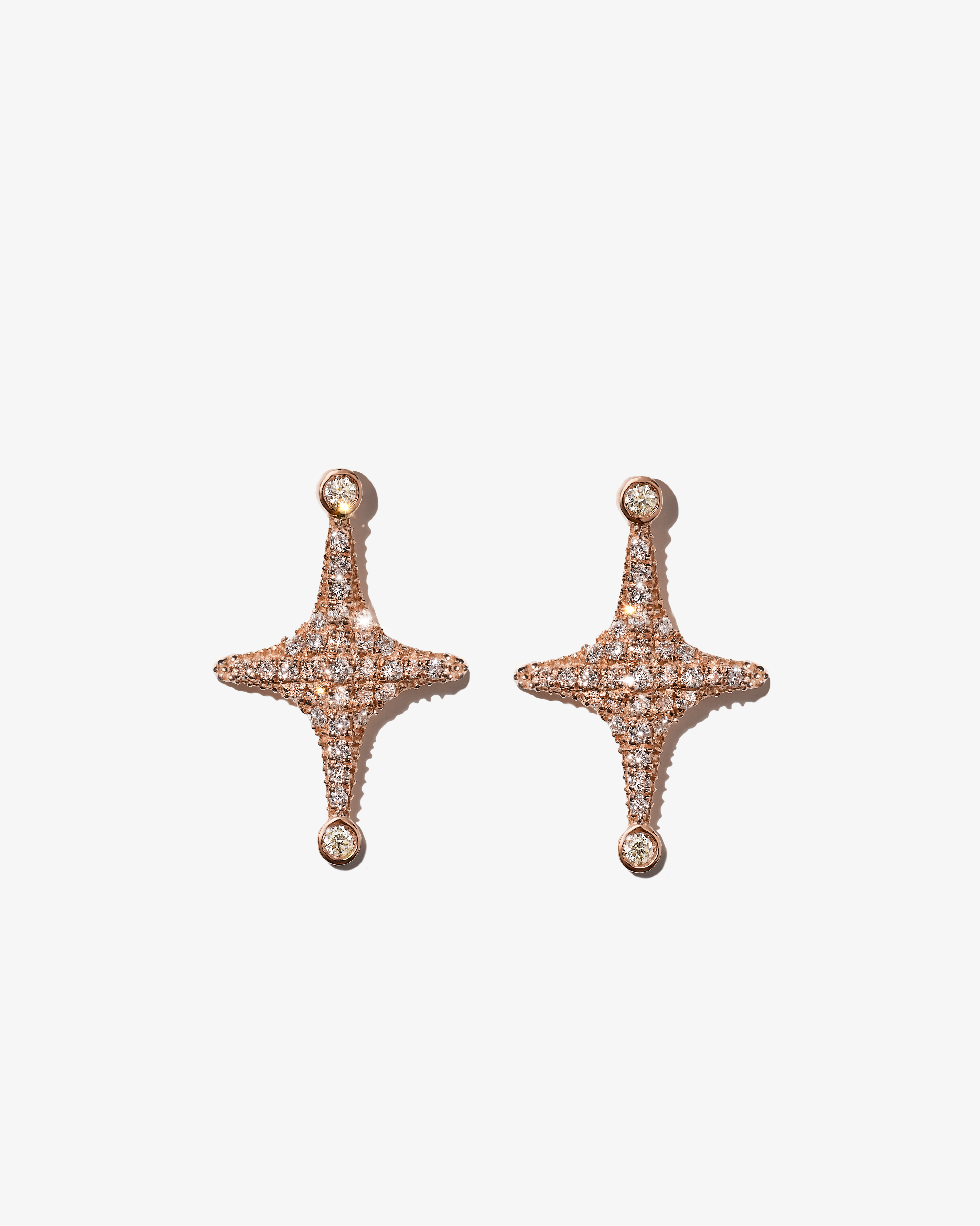 Aurora Diamond Stud Earrings