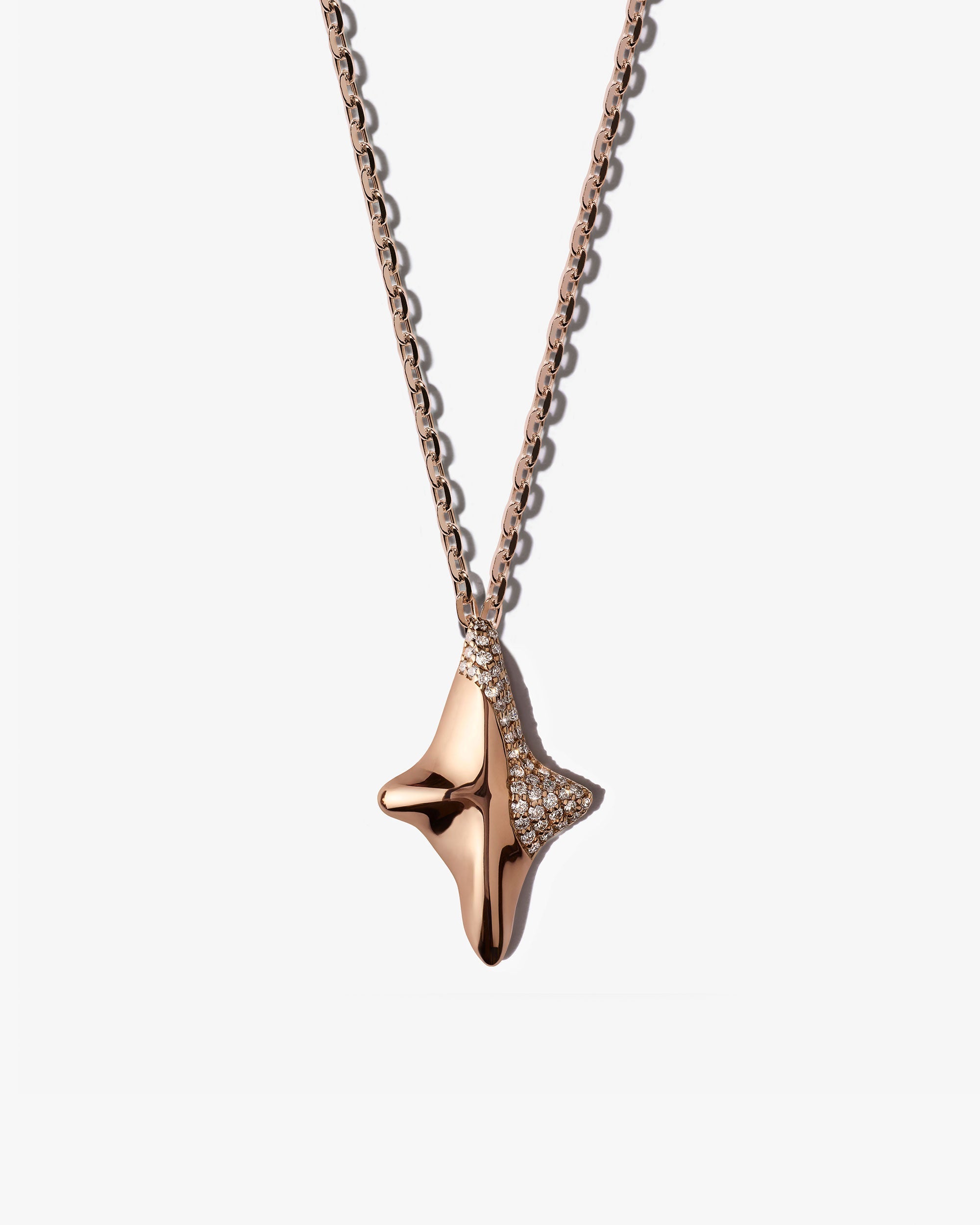 Ember Contrast Pendant Necklace