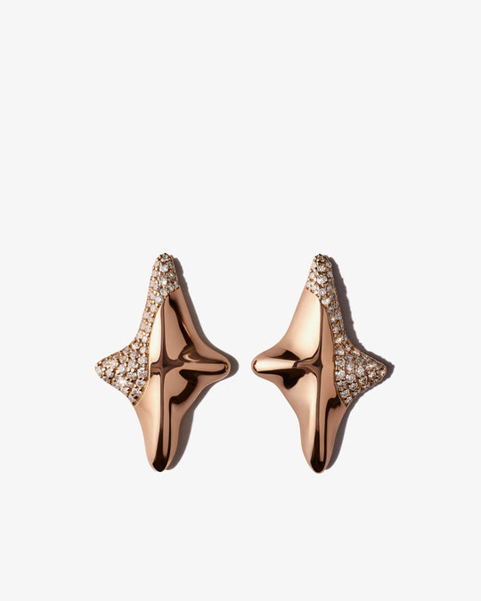 Ember Contrast Diamonds Studs