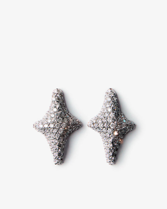 Ember Pavé Diamond Earrings