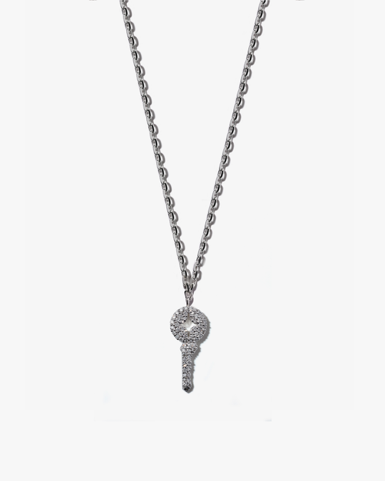 Yours Key Diamond Necklace