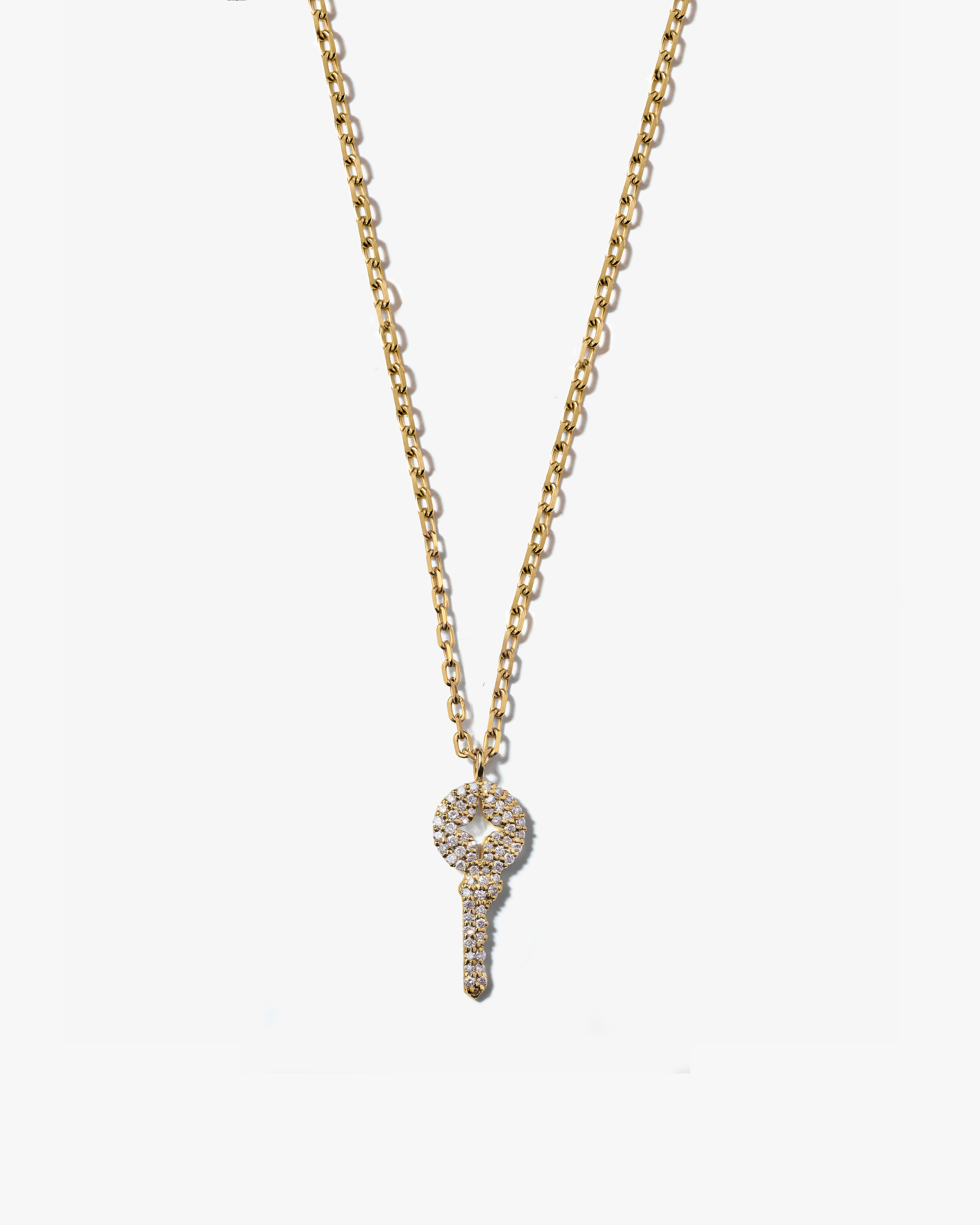 Yours Key Diamond Necklace