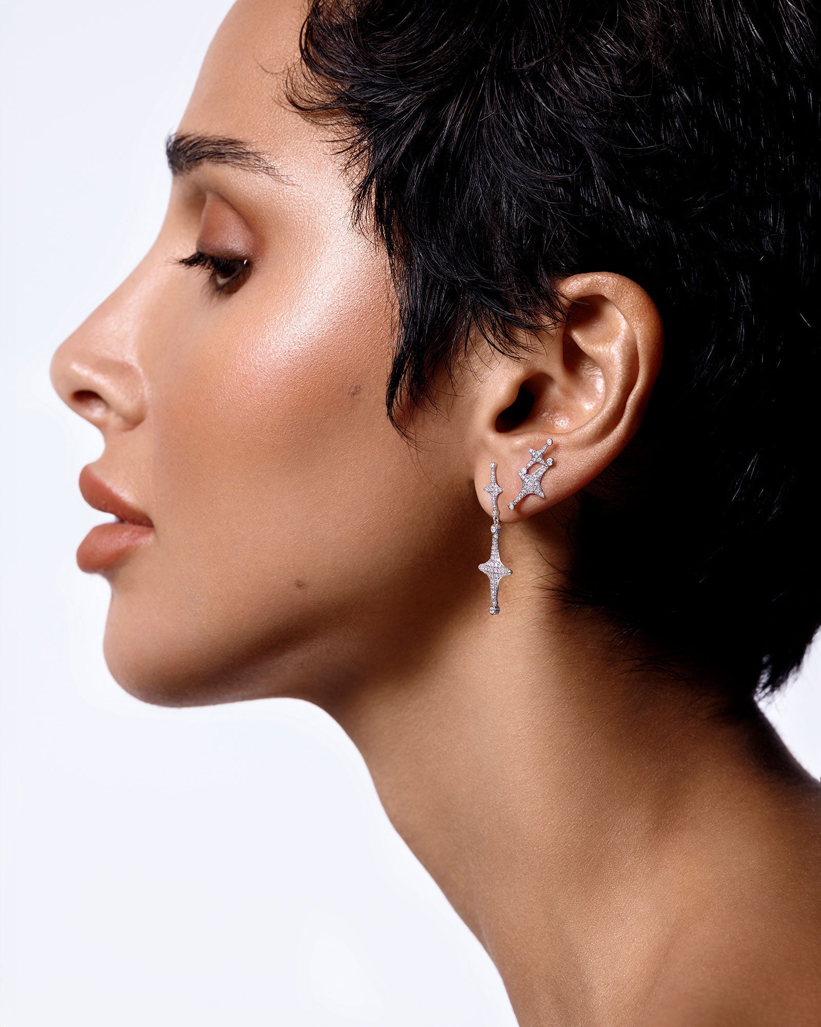 Aurora Apogée Twin Stud Earrings