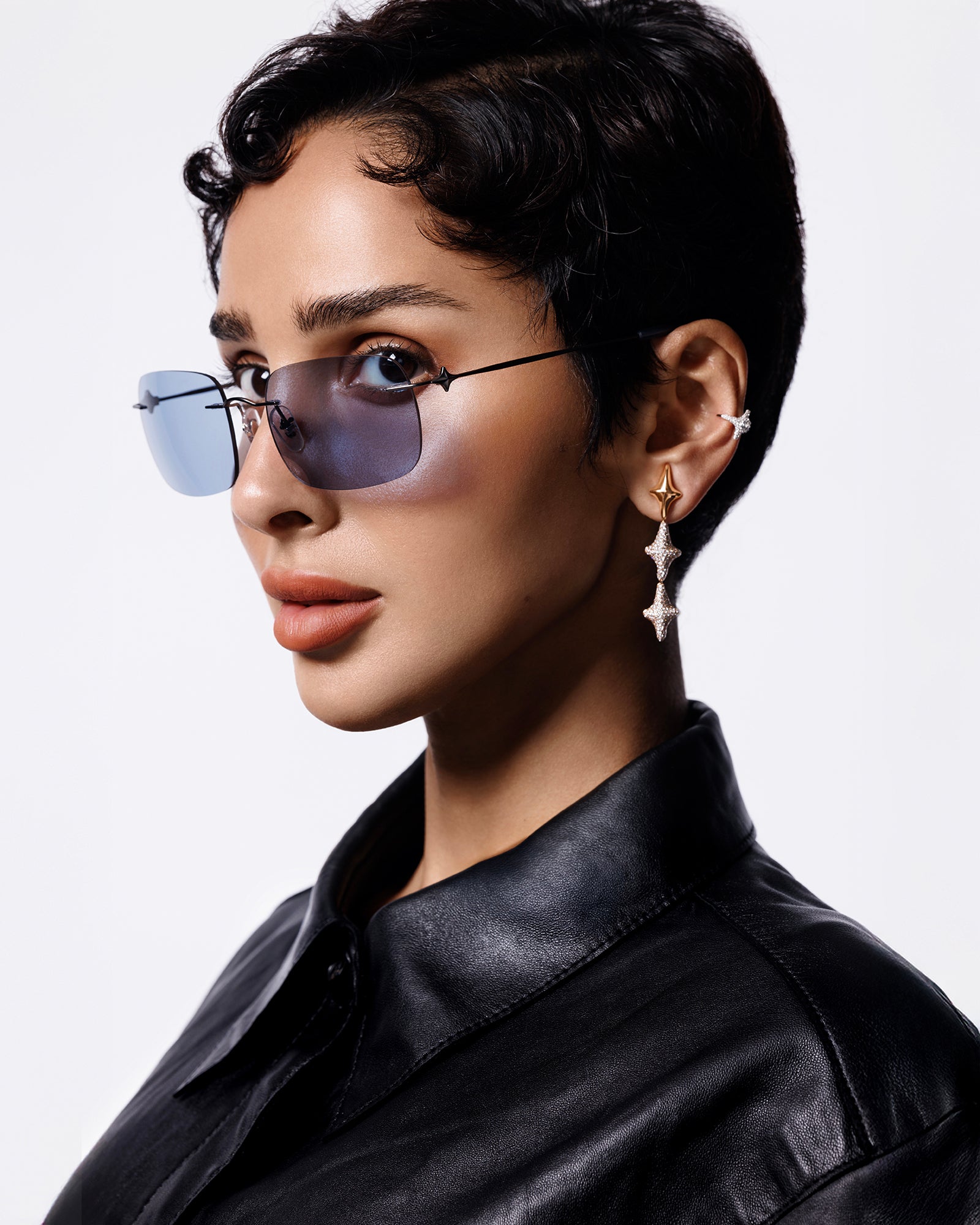 Aurora Soft Rectangle Sunglasses