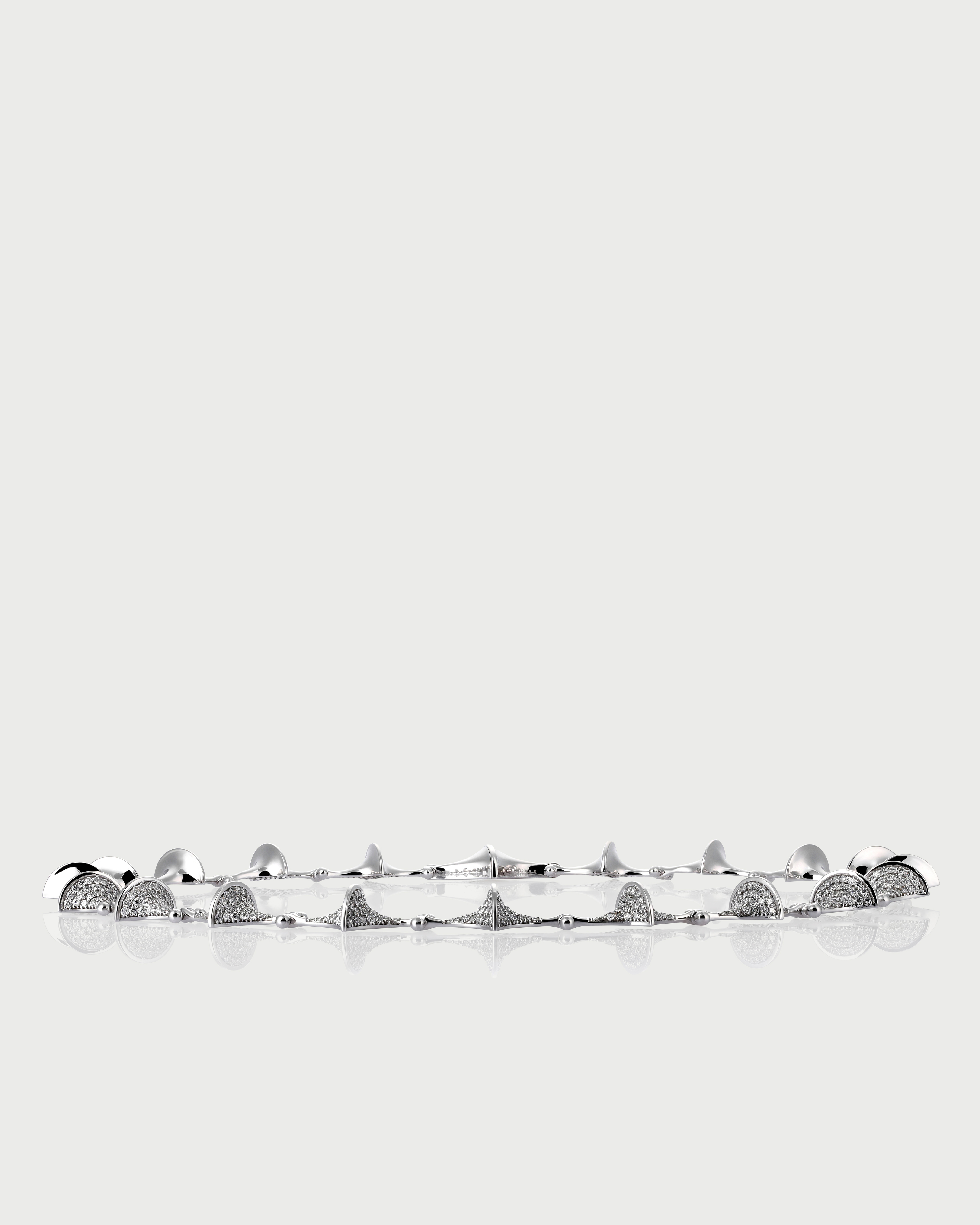 Toupie Pave Diamond Necklace
