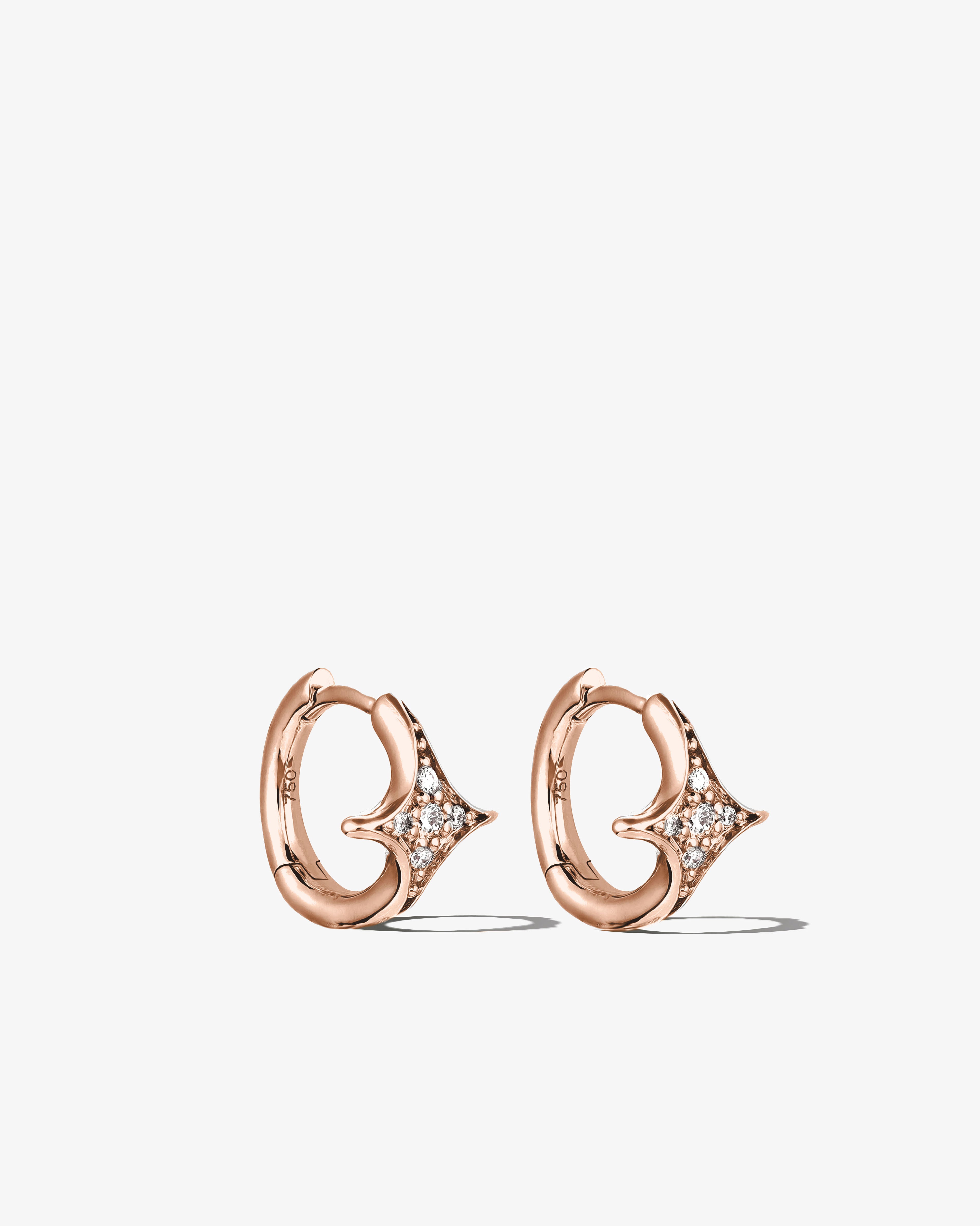 Luna Diamond Mini Hoops