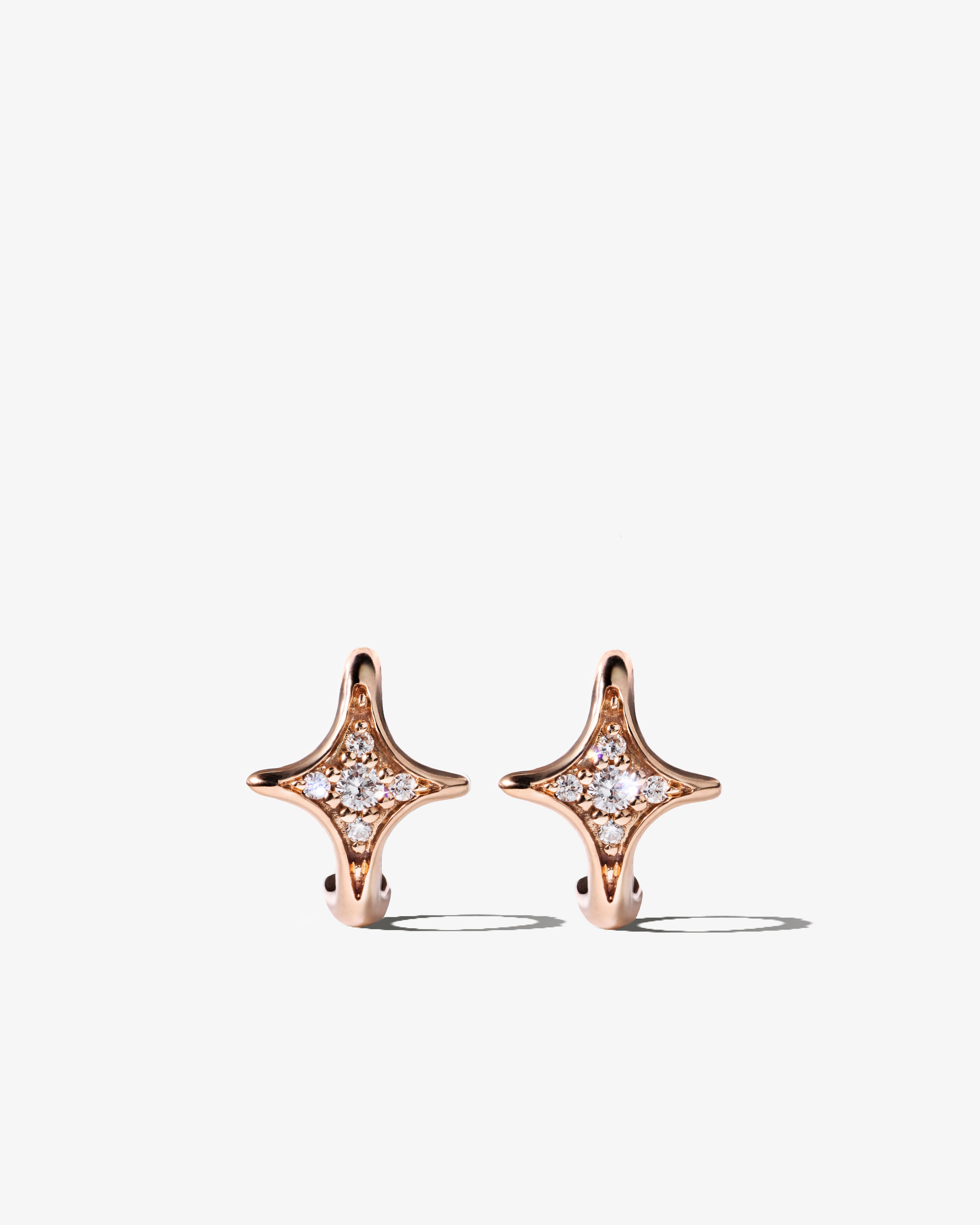 Luna Diamond Mini Hoops