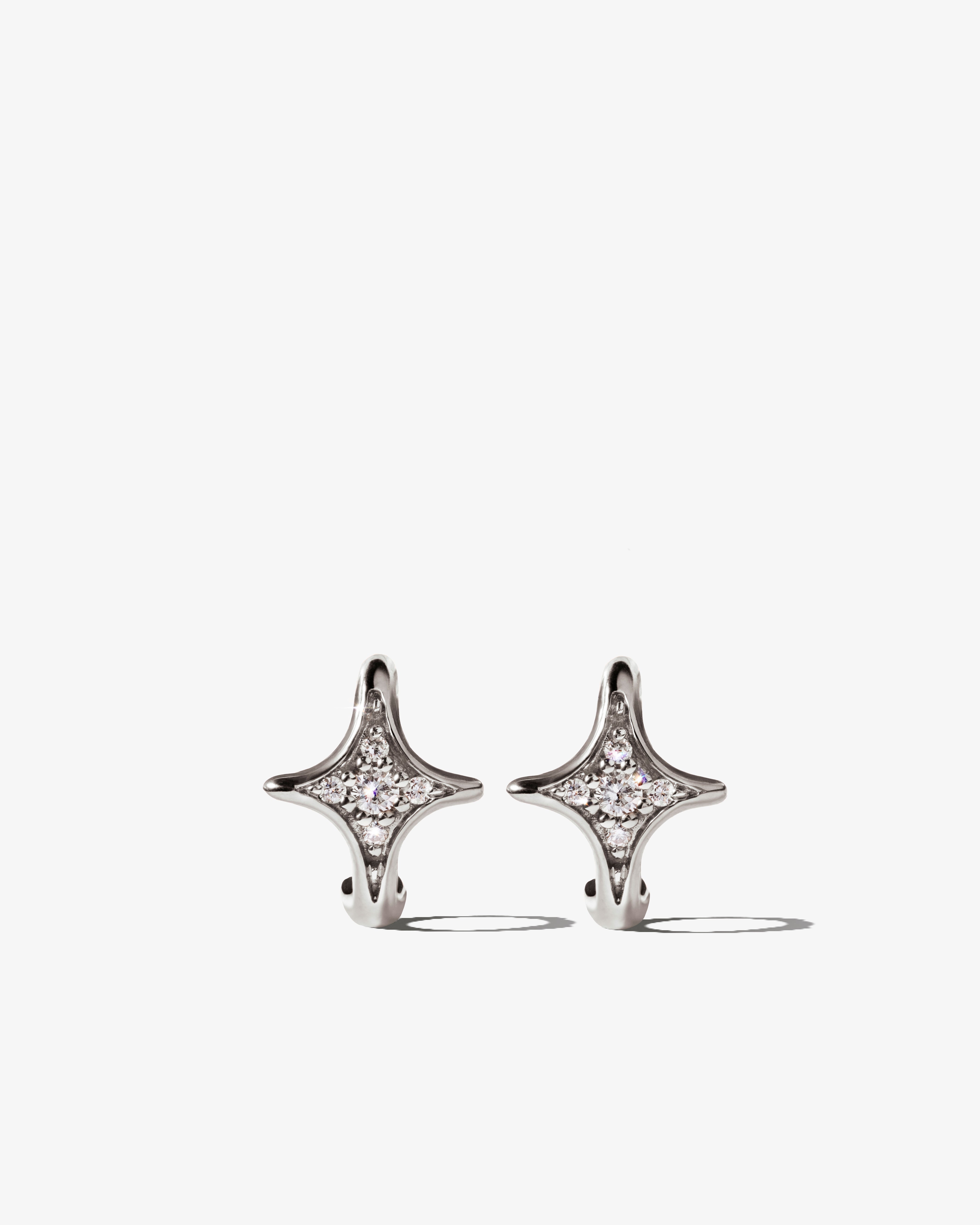 Luna Diamond Mini Hoops