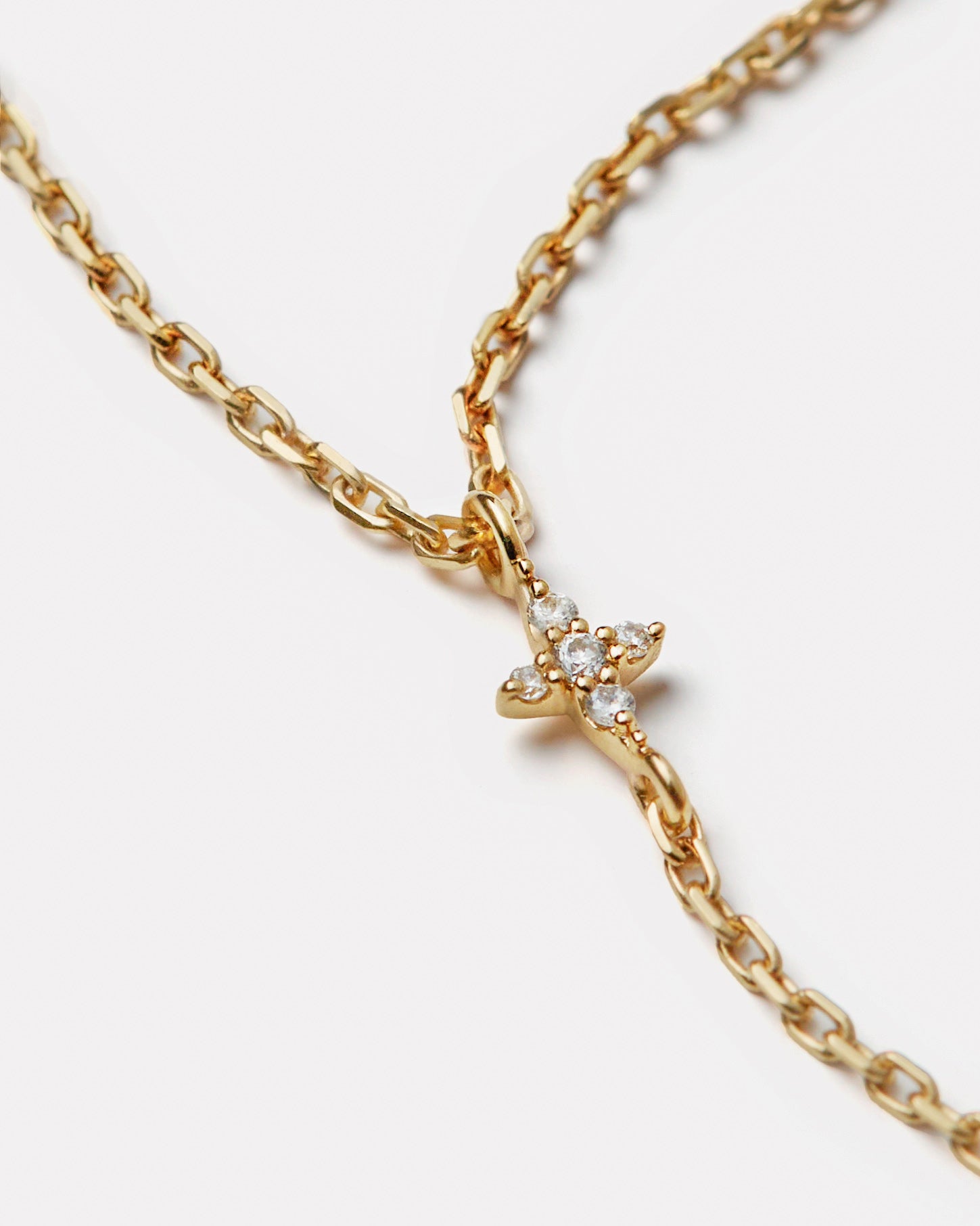 Aurora Mini Diamond Lariat Necklace
