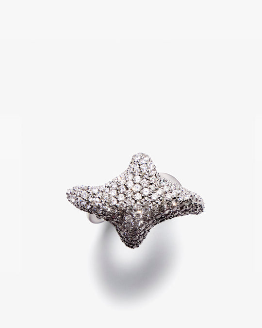 Ember Pavé Diamond Ring