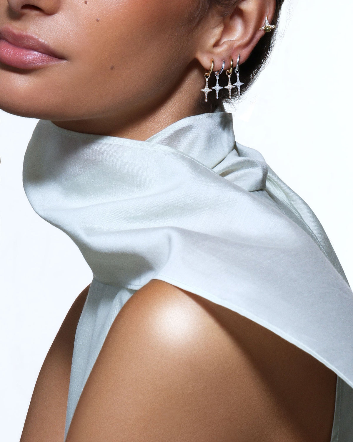 Aurora Hoop Earrings