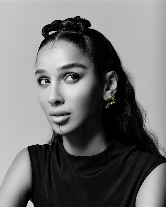 Sahra hoop earrings