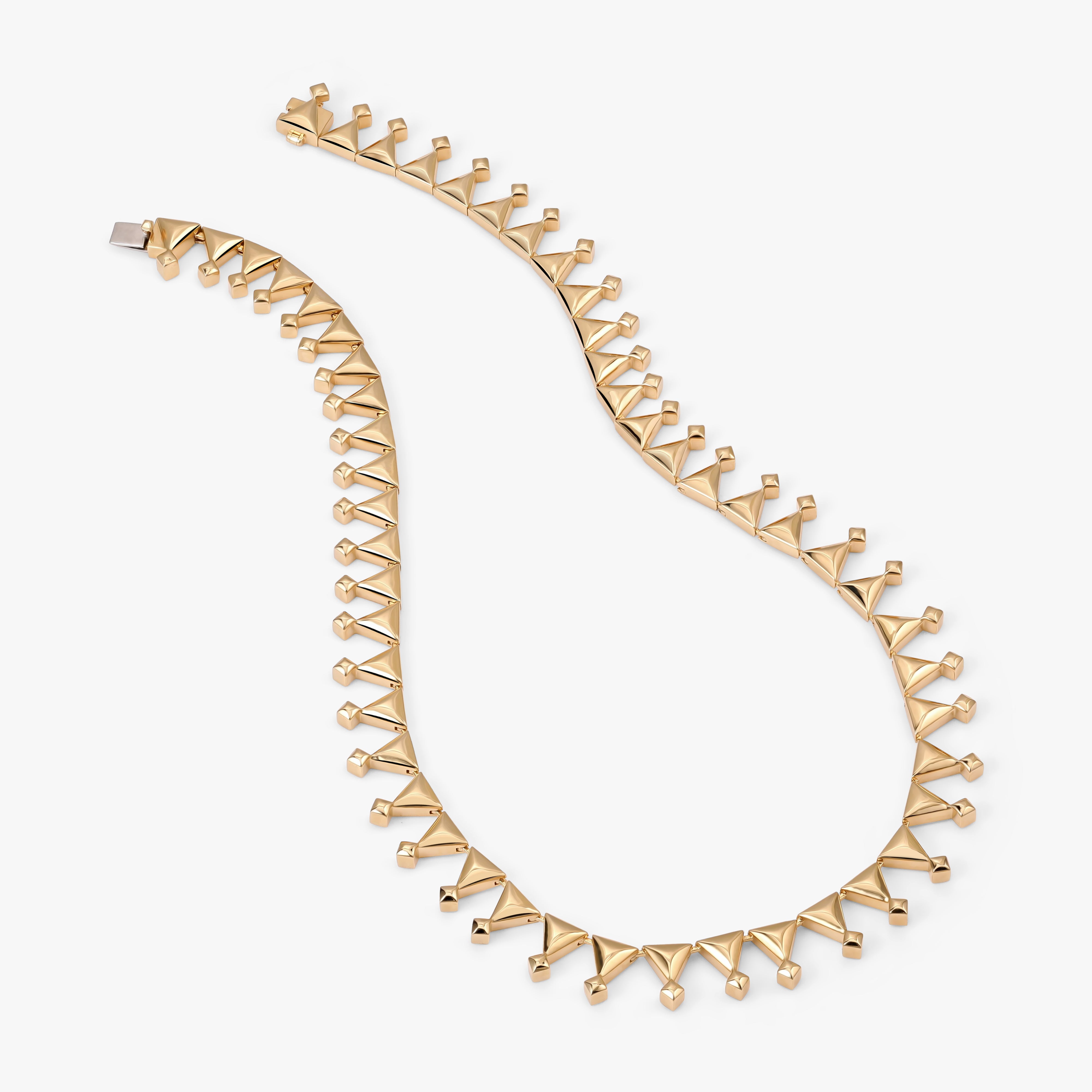 Sahra gold necklace