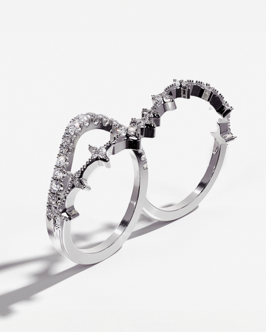 Aurora Apogée Double Ring