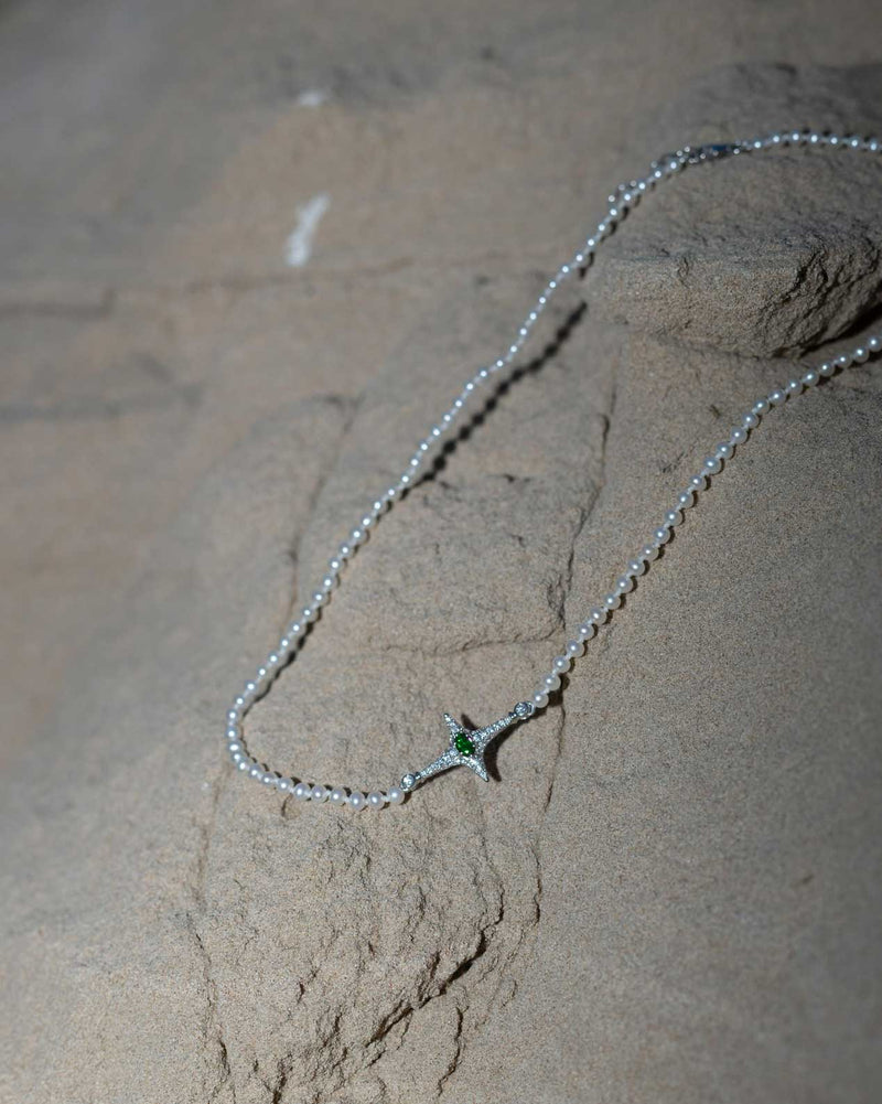 Kayla Emerald Necklace